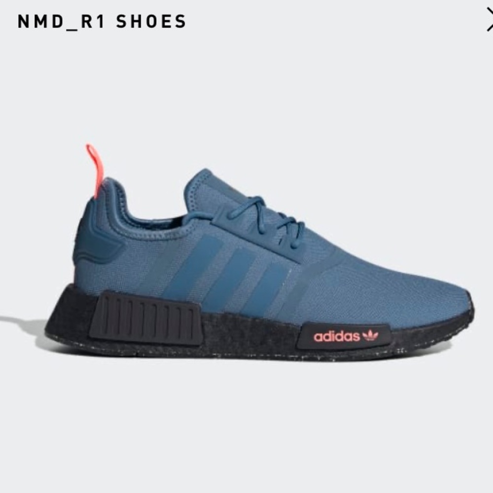 Adidas nmd blue speckled soles women size 5.5/ men 4.5